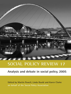 cover image of Social Policy Review 17